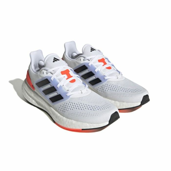 Zapatillas de Running para Adultos Adidas PureBoost 22 Blanco 4