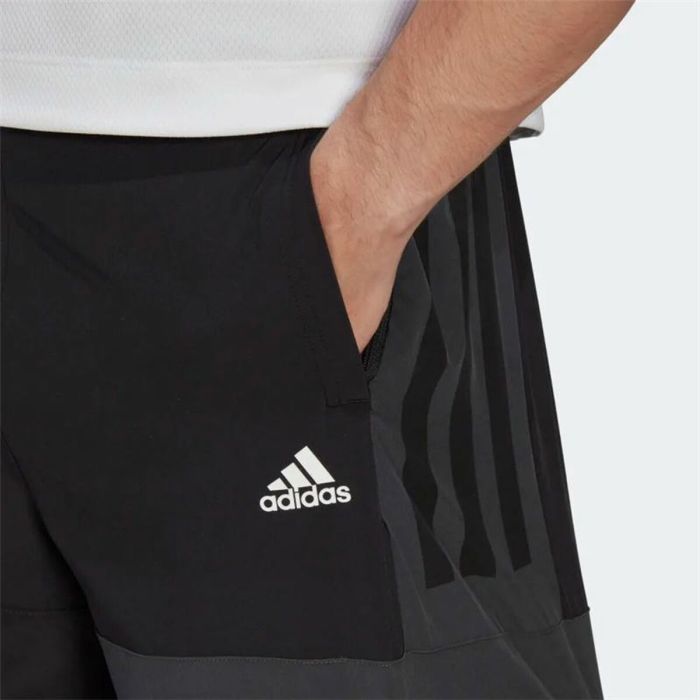 Pantalones Cortos Deportivos para Hombre Adidas Colourblock  Negro 2