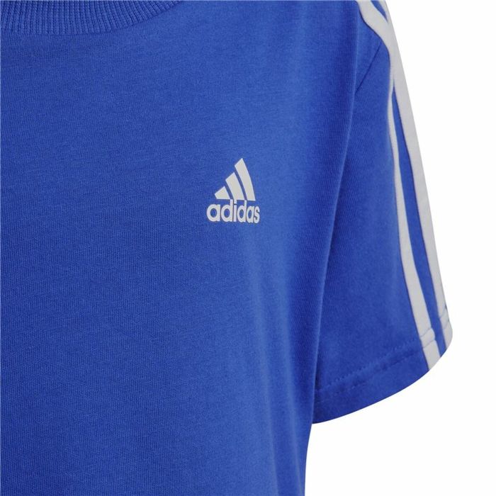 Conjunto Deportivo para Niños Adidas 3 Stripes Azul 2