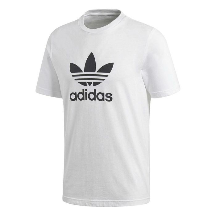 Camiseta de Manga Corta Hombre Adidas TREFOIL TEE IB7420 Blanco