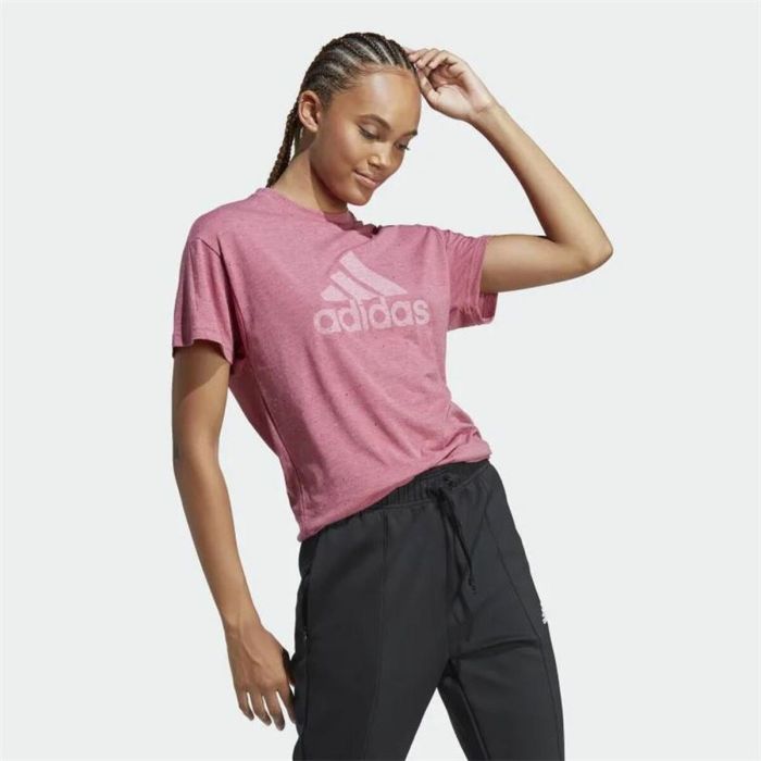Camiseta de Manga Corta Mujer Adidas Winrs 3.0 Rosa claro 2