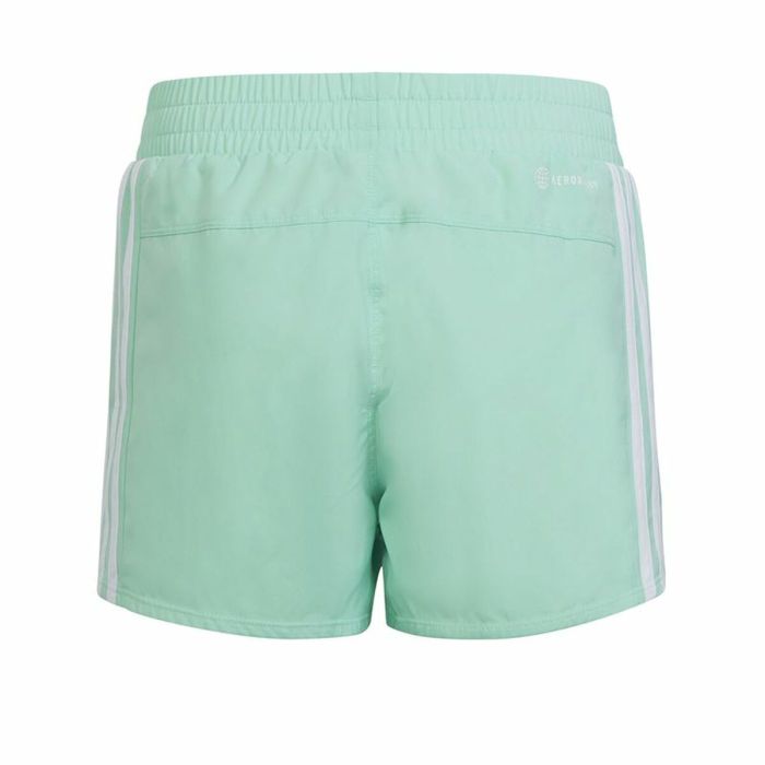 Pantalones Cortos Deportivos para Niños Adidas Essentials 3 Stripes Aguamarina 4