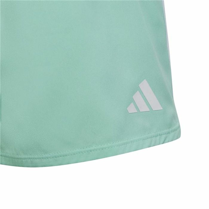 Pantalones Cortos Deportivos para Niños Adidas Essentials 3 Stripes Aguamarina 1