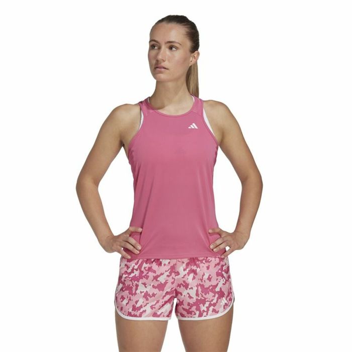 Camiseta de Tirantes Mujer Adidas Own The Run Salmón 5