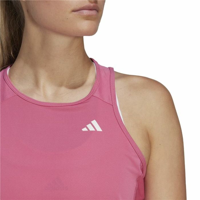 Camiseta de Tirantes Mujer Adidas Own The Run Salmón 2