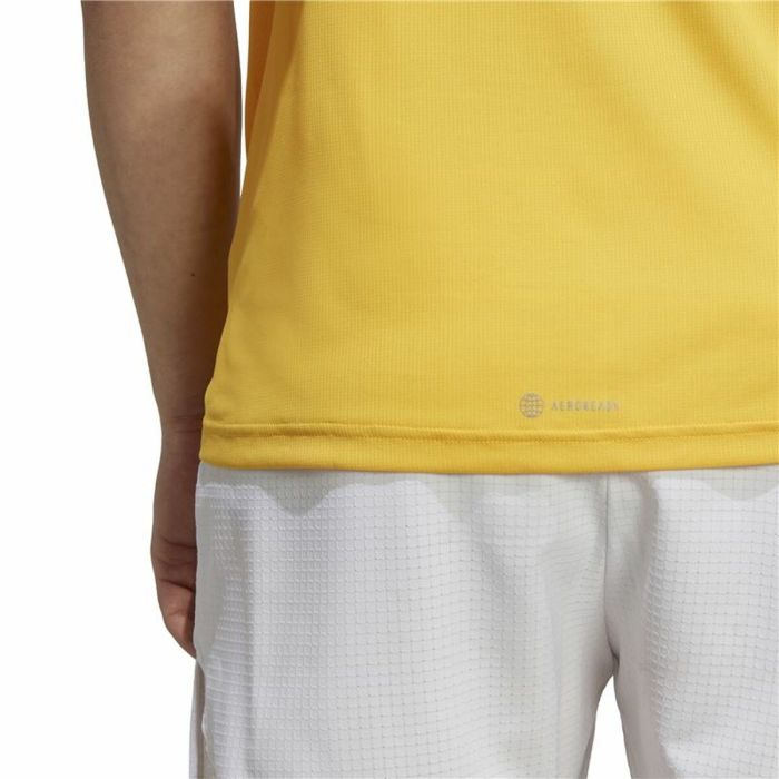 Camiseta de Manga Corta Hombre Adidas Run It Amarillo 1
