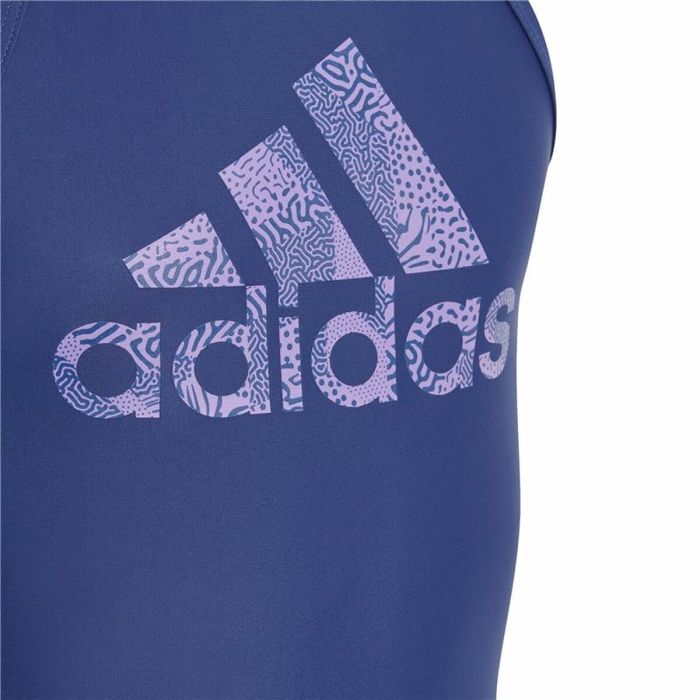 Bañador Niña Adidas Big Logo Azul 3