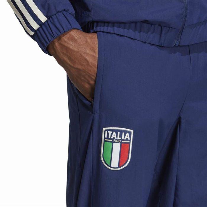 Pantalón de Entrenamiento de Fútbol para Adultos Adidas Italia Azul Hombre 1