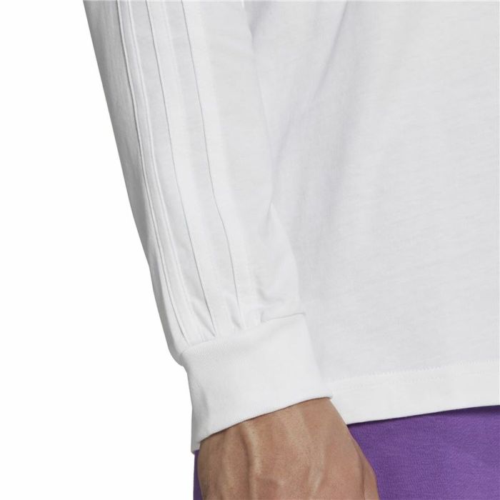 Camiseta de Manga Larga Hombre Adidas Originals Camo STR Blanco 1