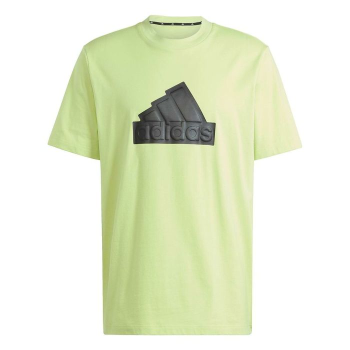 Camiseta de Manga Corta Hombre Adidas BOST T IN1627 Verde 3
