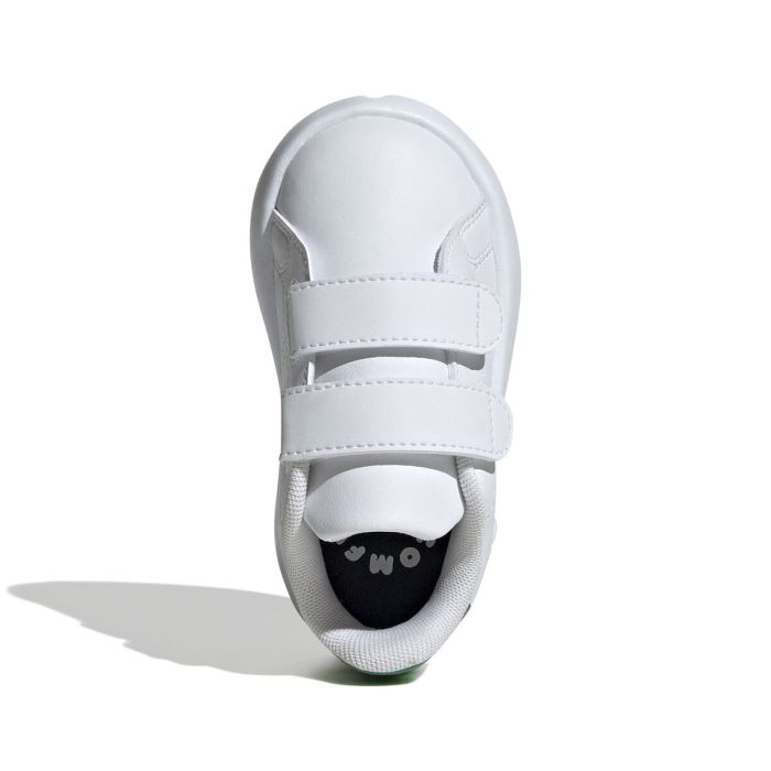 Zapatillas de Deporte para Bebés Adidas Advantage GF ID5286 Blanco 3