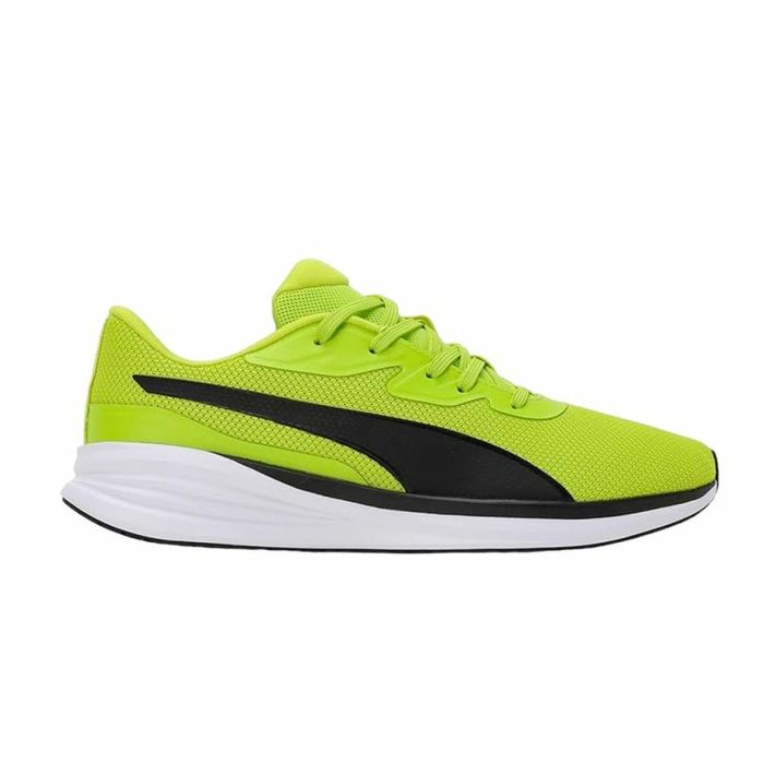 Zapatillas de Running para Adultos Puma Night Runner V3 Amarillo Negro 3