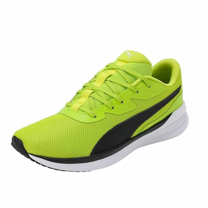 Zapatillas de Running para Adultos Puma Night Runner V3 Amarillo Negro 1