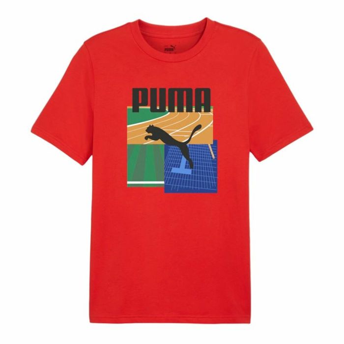 Camiseta Deportiva de Manga Corta Puma GRAPHICS Summer por For All Time