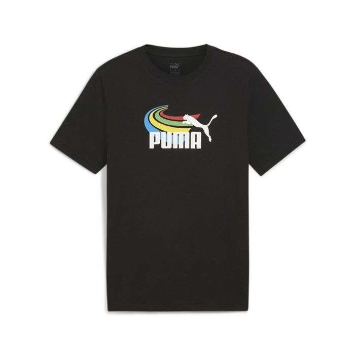 Camiseta de Manga Corta Hombre Puma GRAPHICS Summer Negro