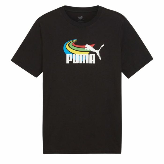 Camiseta de Manga Corta Hombre Puma GRAPHICS Summer Negro 2