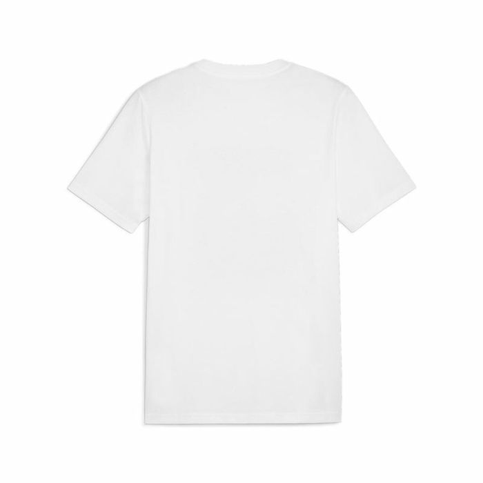 Camiseta de Manga Corta Hombre Puma GRAPHICS Mountain Blanco 1