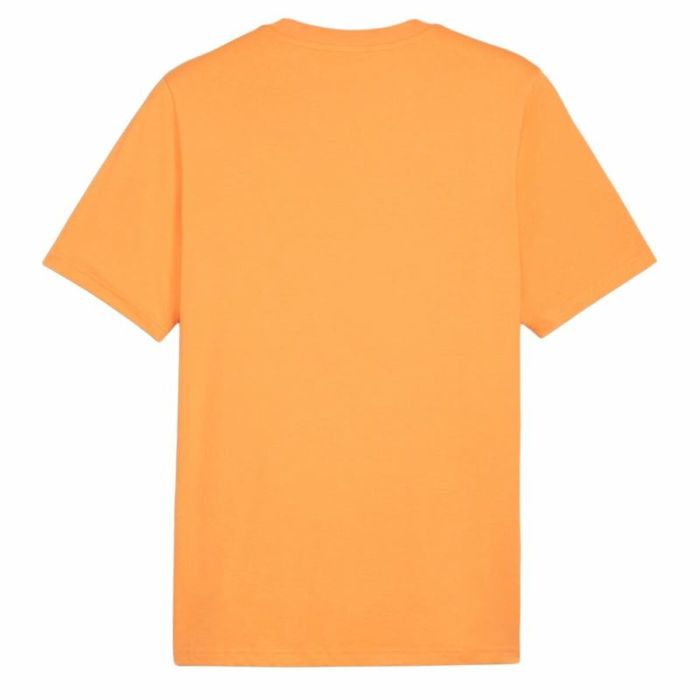 Camiseta de Manga Corta Hombre Puma Graphics Mountain e Clementine Naranja 1