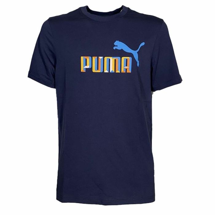 Camiseta de Manga Corta Hombre Puma Daily 3.0 Azul