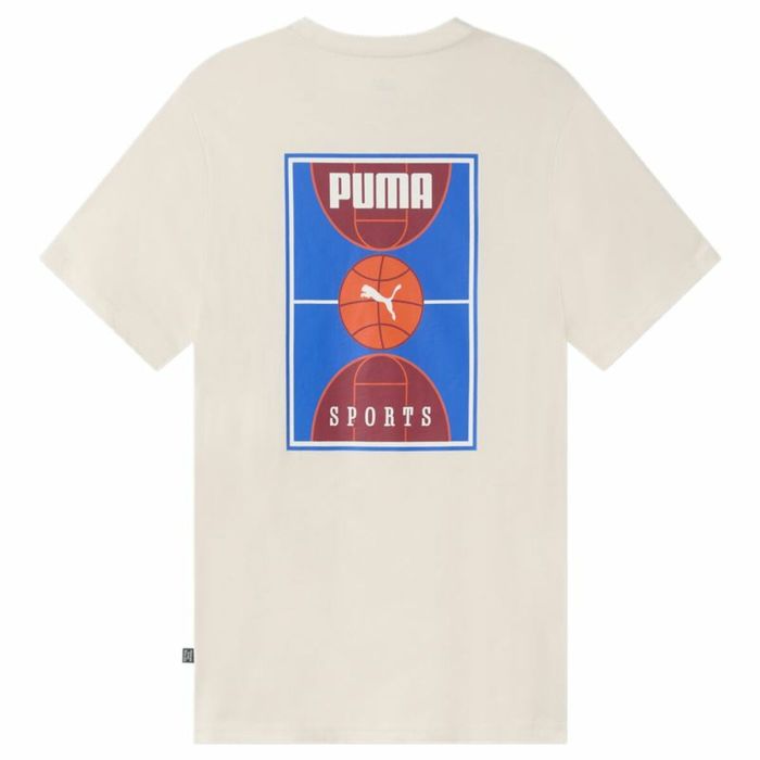 Camiseta de Manga Corta Hombre Puma Chilli Powder Blanco 1