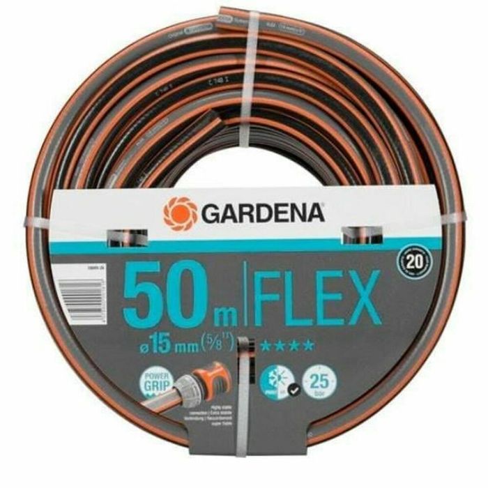 Manguera de riego flex ø15mm (5/8") rollo 50m. gardena