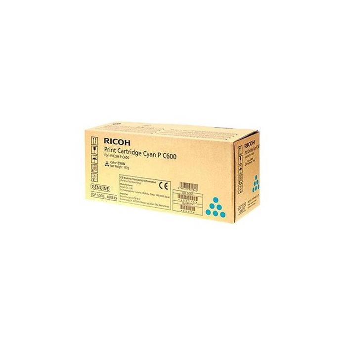 RiCOH Toner cyan tipo P C600