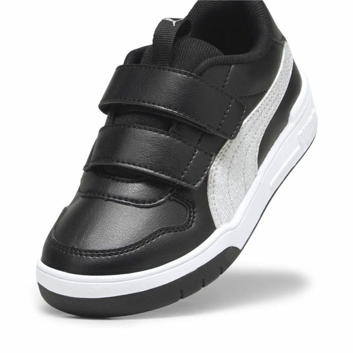 Zapatillas Casual Niño Puma Multiflex Glitz Negro 2