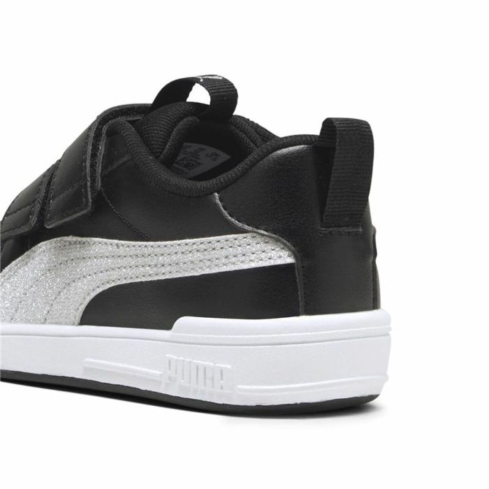 Zapatillas Casual Niño Puma Multiflex Glitz Negro 1