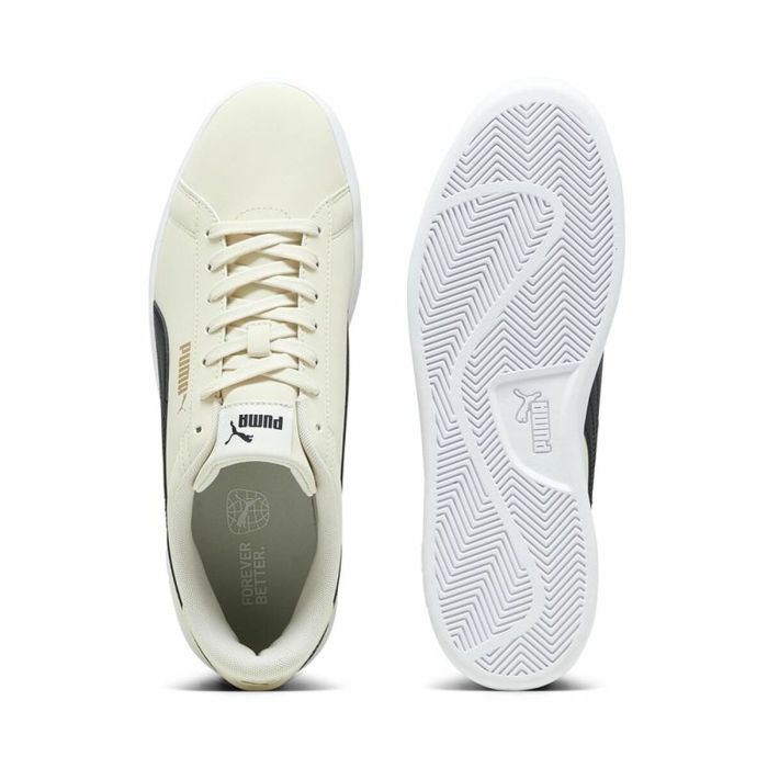 Zapatillas Casual Hombre Puma Smash 3.0 Buck Crema 3