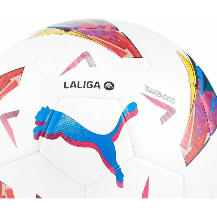 Balón de Fútbol Puma LALIGA 1 HYB 084108 01 Blanco Sintético Talla 5 2