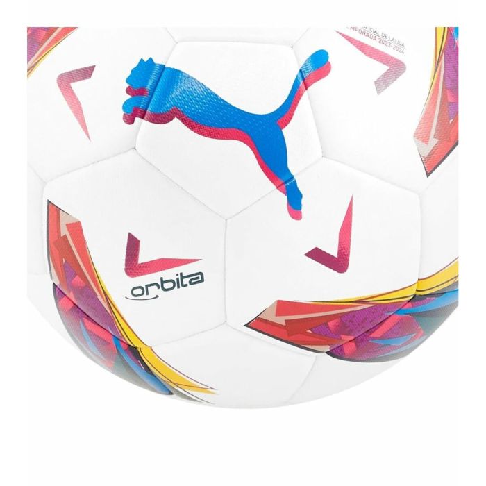 Balón de Fútbol Puma LALIGA 1 HYB 084108 01 Blanco Sintético Talla 5 1