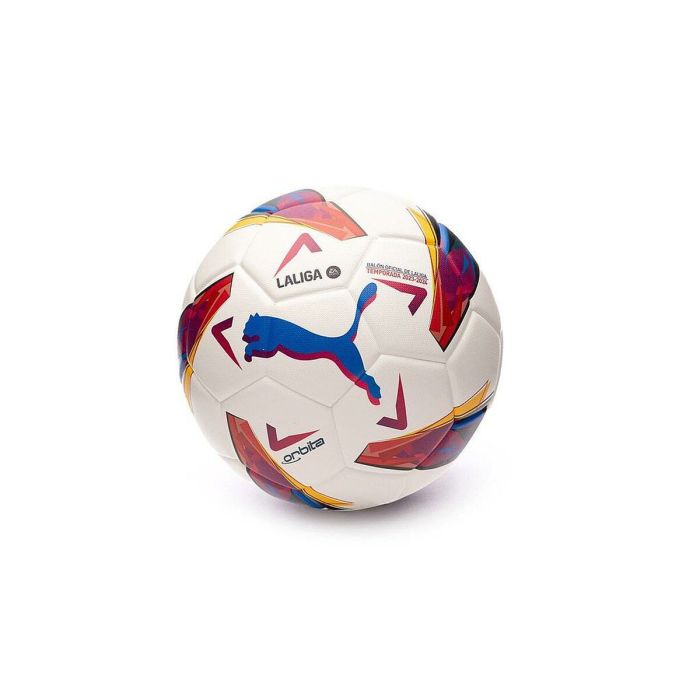 Balón de Fútbol Puma LALIGA 1 HYB 084108 01 Blanco Sintético Talla 5