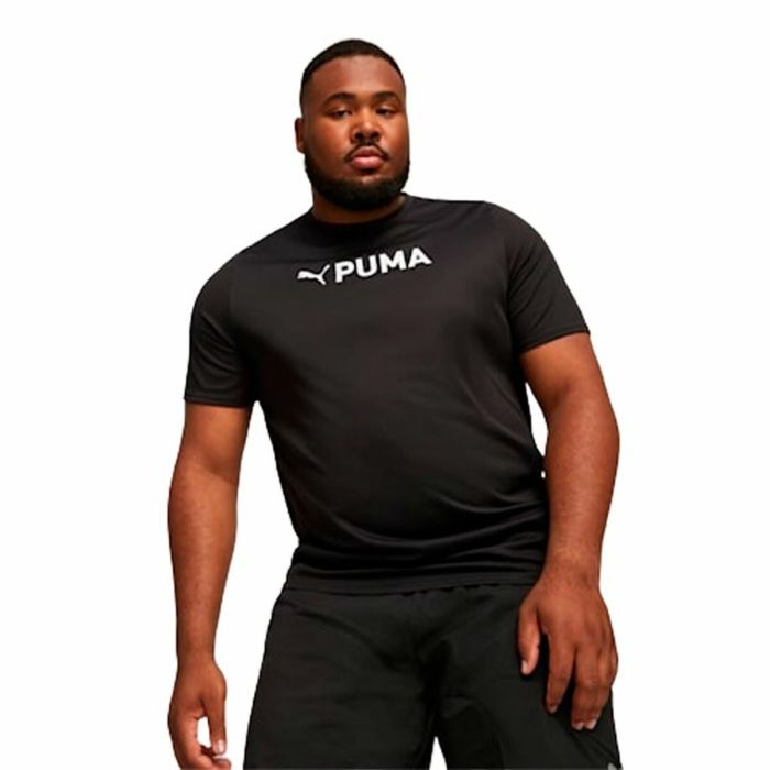 Camiseta de Manga Corta Hombre Puma Fit Ultrabreath Negro 2