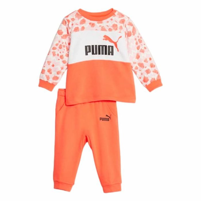 Chándal Infantil Puma Ess Mix Mtch Naranja 1