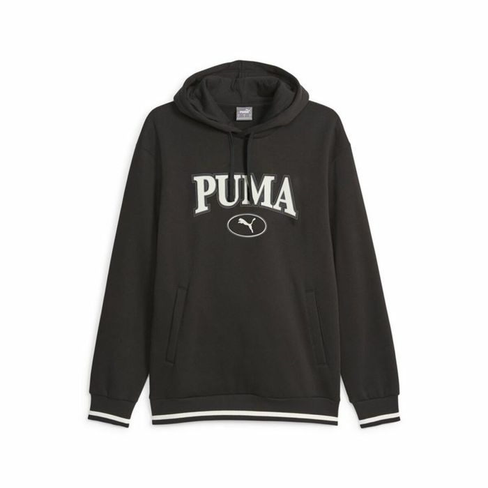 Sudadera con Capucha Hombre Puma Squad Fl Negro