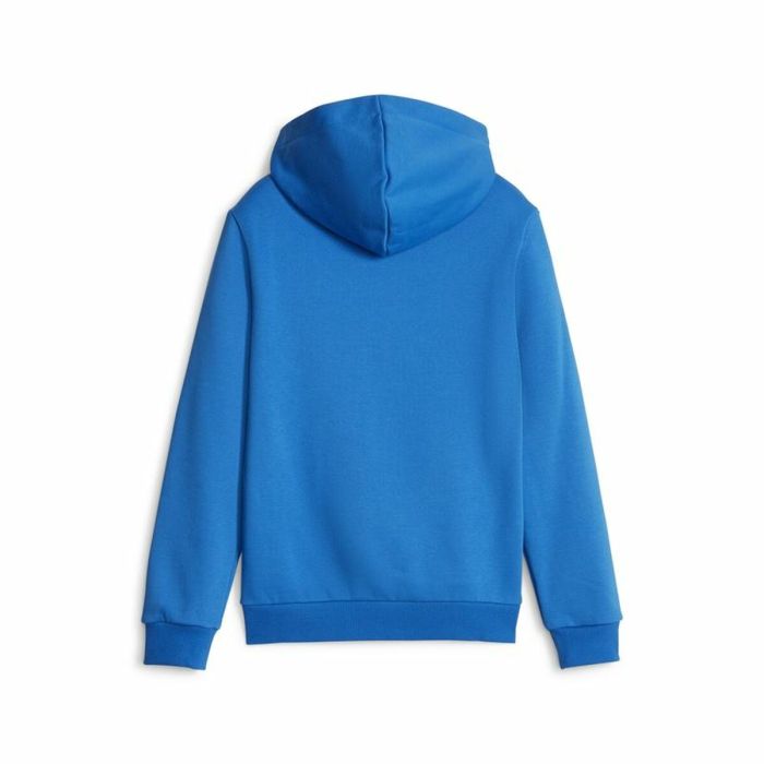 Sudadera Infantil Puma Ess+ 2 Col Big Logo Azul 1