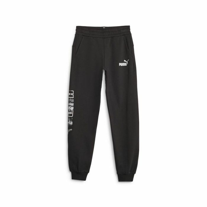 Pantalón de Chándal para Niños Puma Ess+ Futureverse Negro