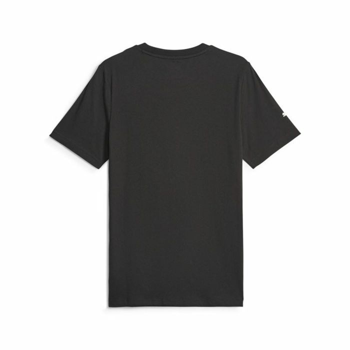 Camiseta de Manga Corta Hombre Puma Mapf1 Ess Logo Negro 3