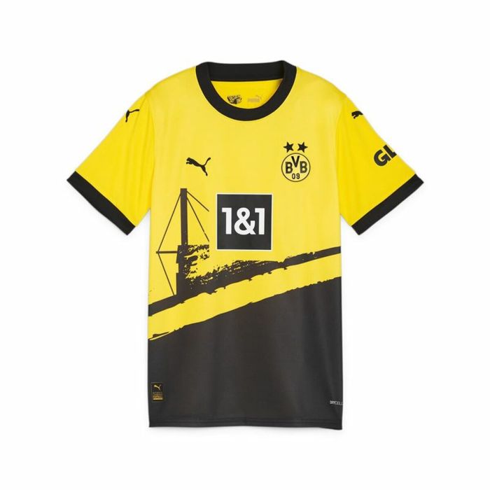 Camiseta de Fútbol de Manga Corta para Niños Puma BVB Home Jersey Replica Jr (116 cm) 5