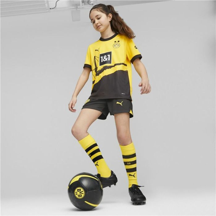 Camiseta de Fútbol de Manga Corta para Niños Puma BVB Home Jersey Replica Jr (116 cm) 1