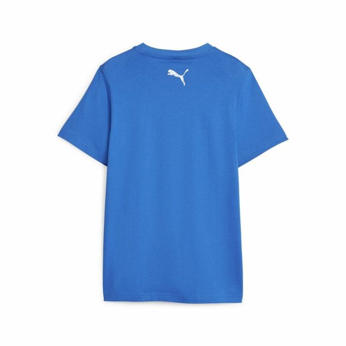Camiseta de Manga Corta Infantil Puma Active Sports Graphic Azul 1