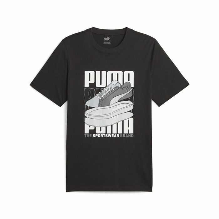Camiseta de Manga Corta Hombre Puma Graphiccs Sneaker Negro XL