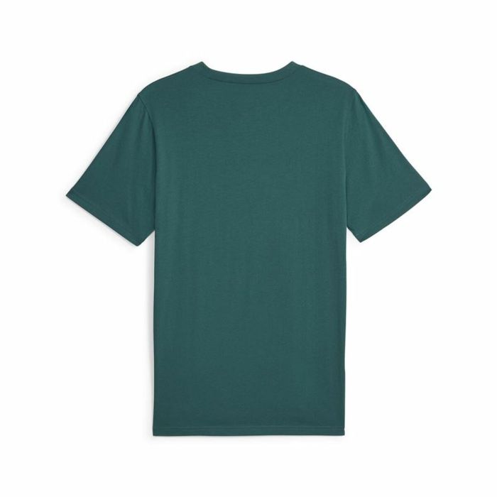 Camiseta de Manga Corta Hombre Puma Graphiccs Sneaker Verde 1