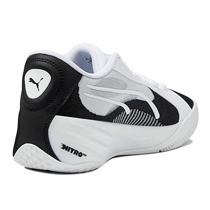 Zapatillas de Baloncesto para Adultos Puma All-Pro Nitroam Blanco 1