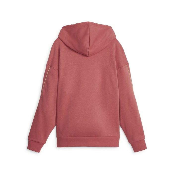 Sudadera con Capucha Mujer Puma  Ess+ Minimal Gold Coral 1