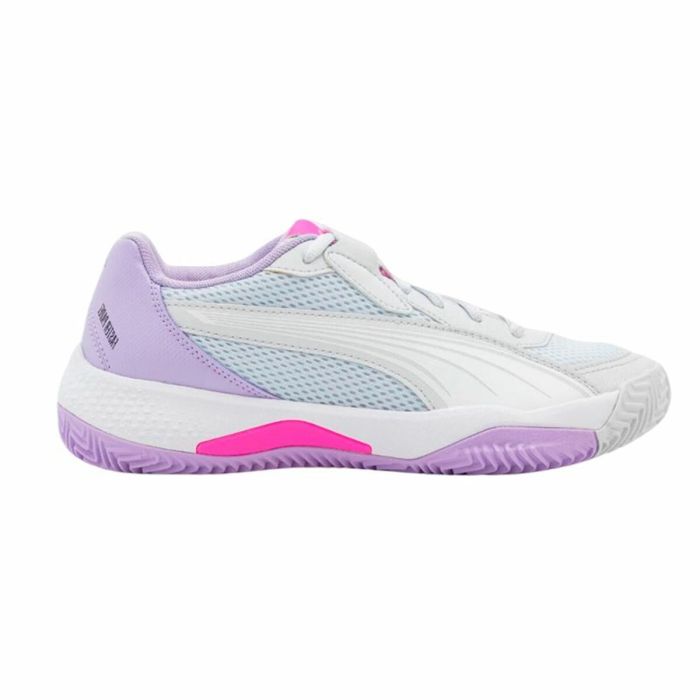 Zapatillas de Padel para Adultos Puma NOVA Court Blanco 3