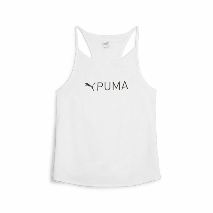 Camiseta de Manga Corta Hombre Puma Fit Fashion Blanco