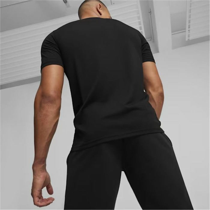 Camiseta Deportiva de Manga Corta Puma TSA 6 Negro 2