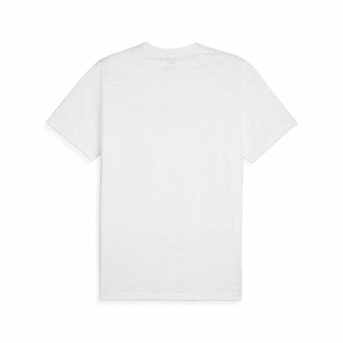 Camiseta de Manga Corta Hombre Puma Graphic Blanco 1