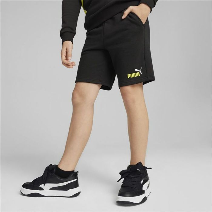 Pantalones Cortos Infantiles Puma Better Essentials Negro 3